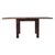 Mid-Century Modern Extendable Mango Wood Dining Table in California Walnut For Sale - Image 3 of 8
