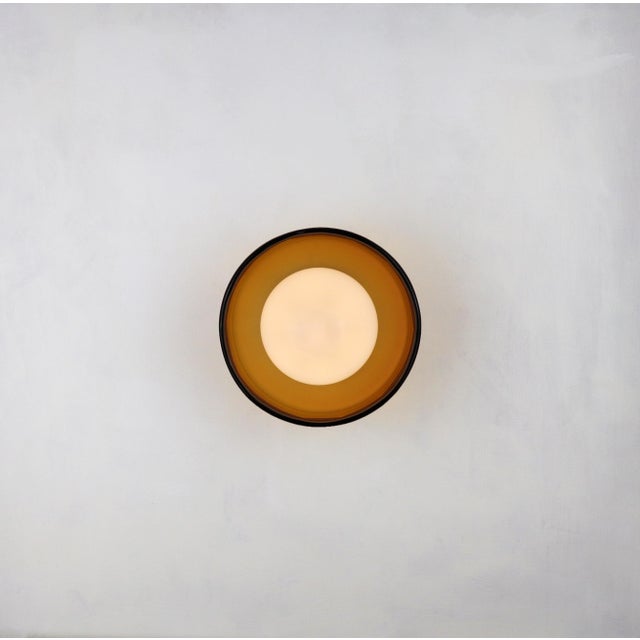 Glass Wall Lamp by Naama Hofman For Sale - Image 4 of 5