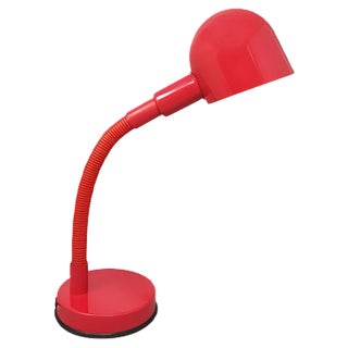 Italian Red Table Lamp by Veneta Lumi, 1970s For Sale