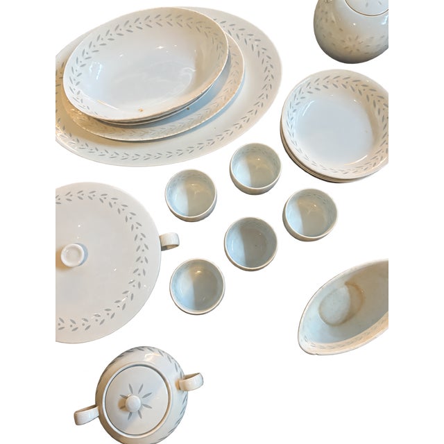 Vintage Seyei Fine China Cups, Bowls & Serving Dishes - 37 Pieces Collection For Sale - Image 4 of 12