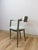 Modern Late 20th Century Elite Modernist Stainless Steel Dining Accent Chair Upholstered Seat For Sale - Image 3 of 10