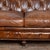 Brown 20th Century Vintage Brown Leather Chesterfield Sofa From England For Sale - Image 8 of 15