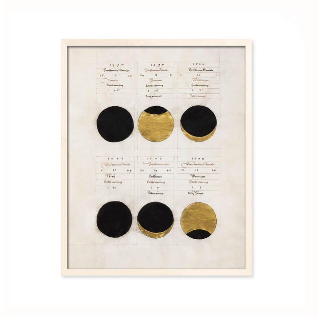 Antique Eclipse Phases Set of 3 Prints – 16" X 20" For Sale - Image 11 of 18