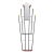 Vintage 1960s French Atomic Entryway Hat & Coat Rack Stand For Sale