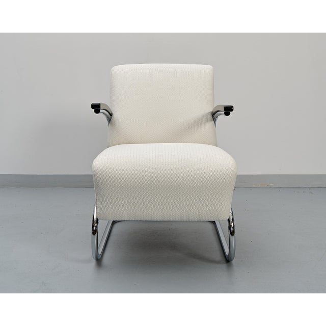 S 411 Armchairs by W.H. Gispen for Mücke & Melder, 1930s For Sale - Image 9 of 9