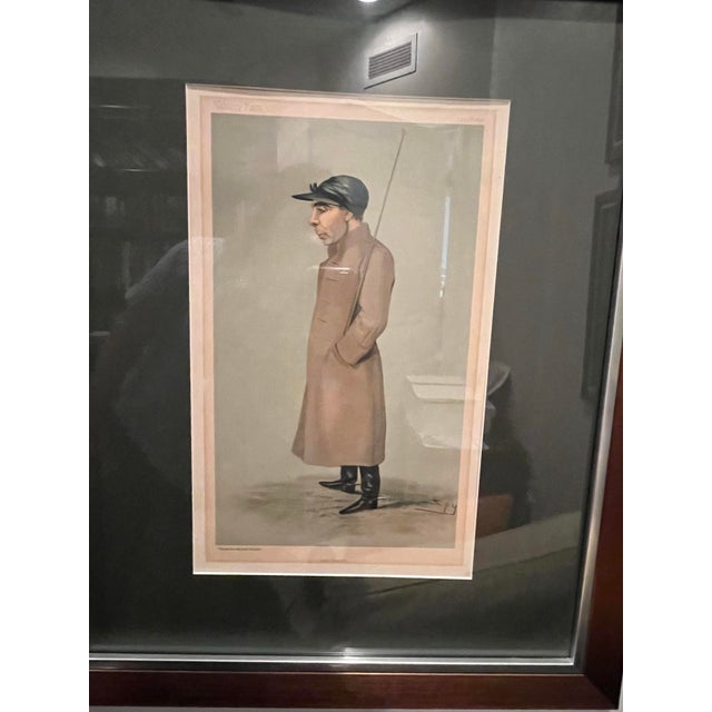 Antique Set of 10 Vanity Fair Lithograph Prints — Framed, C. 1890–1905 For Sale - Image 10 of 12