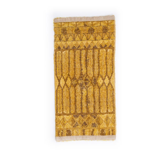 Mid-Century Modern Scandinavian Long Pile Rug, 1960s For Sale - Image 4 of 5