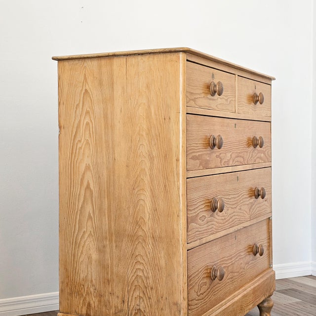 Antique English Pine Dresser - Circa 1880 For Sale - Image 4 of 14