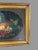 Gold Primitive Antique Country Gilt Framed Still Life Oil Painting Canvas W Berries For Sale - Image 8 of 10