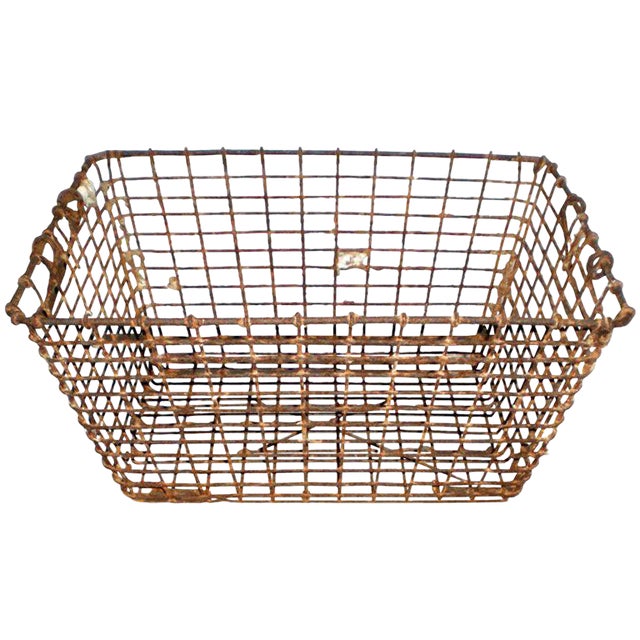 Vintage Oyster Baskets Chairish
