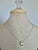 Contemporary Postmodern Sterling Silver 925 Minimalist Pendant on Long Necklace, 2 Pieces For Sale - Image 3 of 16