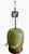Mid 20th Century Antique Celadon Ginger Jar Two Light Lamp For Sale - Image 5 of 8