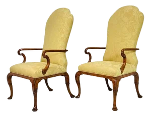 Pair of Armchairs Made in Los Angeles California by Formations.