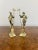 Pair of antique Victorian quality brass figures of cavaliers having a pair of cavaliers standing on brass pedestals...
