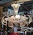 Vintage Murano Chandelier in Clear Blown Glass, 1950s For Sale - Image 3 of 7
