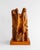This striking abstract wooden sculpture titled "FAMILJEBILD" (Family Portrait) showcases the remarkable craftsmanship of...