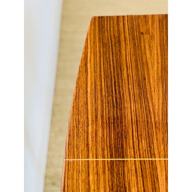 Art Deco Walnut Dining Table, 1940 For Sale - Image 9 of 16