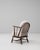 English 20th Century English Wooden Armchair With Upholstered Seat And Back For Sale - Image 3 of 18