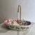 Moroccan Red Flower Oval Vessel Sink, Hand-Painted Moroccan Ceramic Bathroom Basin For Sale - Image 3 of 9