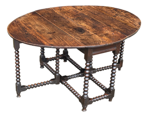 Antique Charles II Oak Gateleg Table, 1680