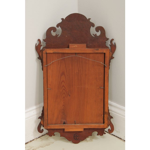 Virginia Metalcrafters Colonial Williamsburg Mirror & Shelf For Sale - Image 11 of 12