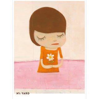 Yoshitomo Nara, in the Pink Water, 2021, Paper For Sale
