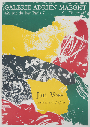 Jan Voss, Oeuvres sur Papier Poster, Lithograph