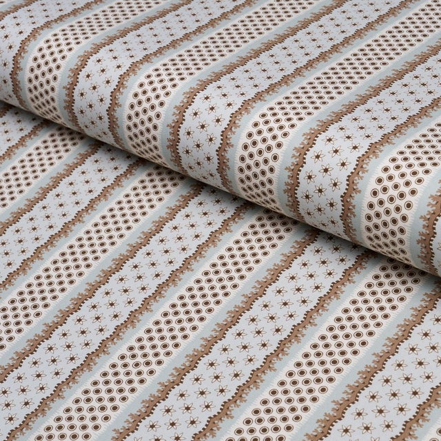 SAMPLE - Schumacher Matilda Fabric In Sky For Sale