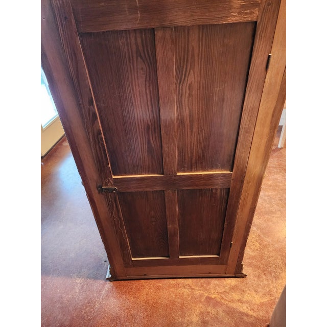 Brown European Display Cabinet For Sale - Image 8 of 10