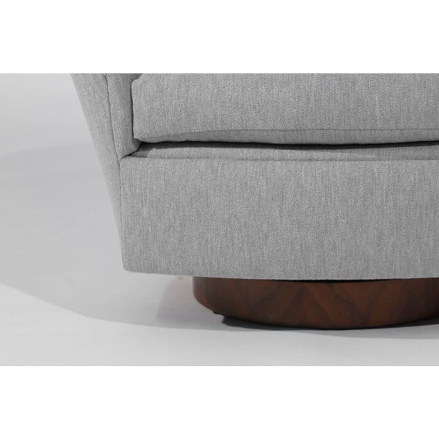 Set of 2 Swivel Tilt Lounge Chairs by Adrian Pearsall, Circa 1950s For Sale - Image 9 of 12