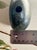 Stone Bud Vase Pacific Northwest Artisan Hand-Carved Volcanic Rock For Sale - Image 12 of 12