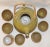 Vintage McMillin Chartreuse Studio Pottery Tea Set Hand Made Hand Thrown Pottery- 8 Pieces For Sale - Image 9 of 13