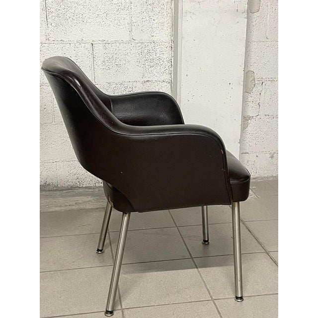 Set of Leatherette Lounge Chairs from Mobiltecnica Torino, 1970s For Sale - Image 14 of 18