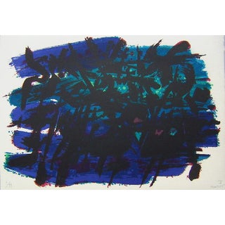 Alfred Manessier, Suite de Pâques: Le Jardin des Oliviers, 1978, Etching For Sale