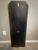 Mid-20th Century Chinoiserie Black Lacquer Hand-Painted Wall Mirror For Sale In New York - Image 6 of 8