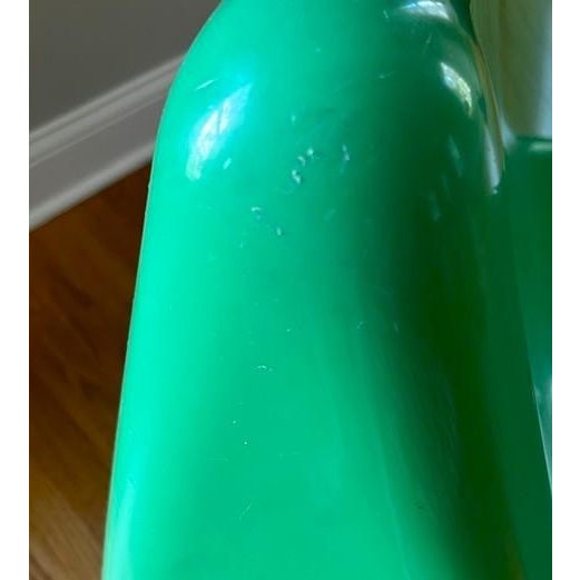 Vintage Ikea Green Ps Vago Plastic Lounge Chair For Sale - Image 13 of 14