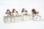 Antique 20th Century Soldiers in Polychrome Capodimonte Porcelain, Naples, Set of 5 For Sale - Image 5 of 6