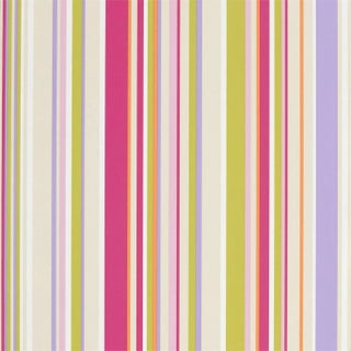 Harlequin Rush Wallpaper in Fuchsia Apple Lilac And Neutrals For Sale