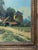 Blue Late 19th Century Dutch Countryside Painting by A. Burla For Sale - Image 8 of 8