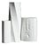 White Bisque Porcelain Vases by Werner Schreib, Martin Freyer and Werner Uhl for Rosenthal, 1970s, Set of 3 For Sale