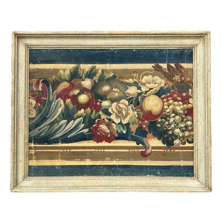 Framed Wallpaper Panel For Sale