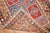 Late 19th Century 19th Century Zabihi Collection Blue Karaghashli Caucasian Rug - 3' x 5' For Sale - Image 5 of 12