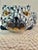 Ceramic Vintage Blue & White Fishnet Porcelain Cat Sculpture in the Herend Style, 10.5 Inches For Sale - Image 7 of 10