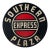 Southern Plaza Express Railroad Sign, 1950s For Sale