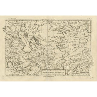 Antique Map of the Middle East and Georgia by Rigobert Bonne, 1780 For Sale
