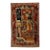 Antique Persian Pictorial Rug , 4'7" X 7' For Sale