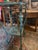 Vintage Aluminum Figural Leg Verdigris Two Tier Plant Stand For Sale - Image 4 of 5