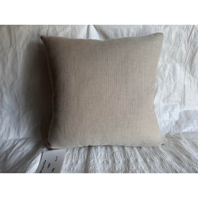 Antique 1900s Suzani Pillow For Sale - Image 4 of 4