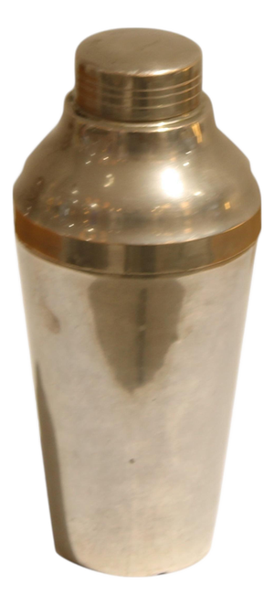 Alpaca Cocktail Shaker with Screw Cap, Italy, 1960