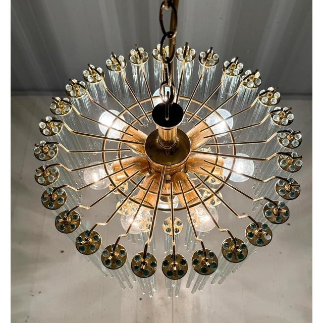 Mid-Century Modern Chandelier by Gaetano Sciolari, 1970s For Sale - Image 17 of 18
